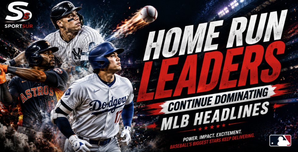Home Run Leaders Continue Dominating Major League Baseball Headlines