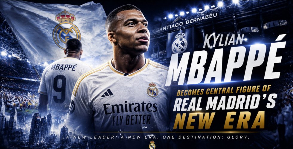 Kylian Mbappé Becomes Central Figure of Real Madrid’s New Era
