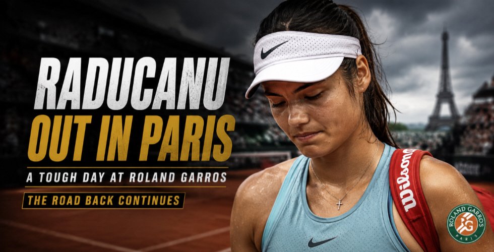 Emma Raducanu Eliminated After Difficult Performance in Paris