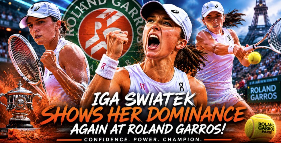 Iga Swiatek Shows Her Dominance Again at Roland Garros