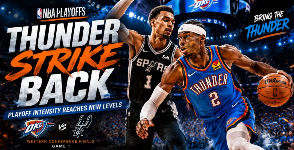 Thunder Strike Back With Explosive Road Victory Over Spurs