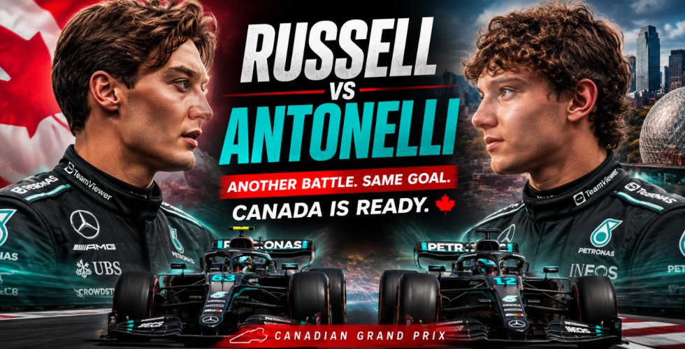 Russell And Antonelli Ignite Mercedes War In Canada