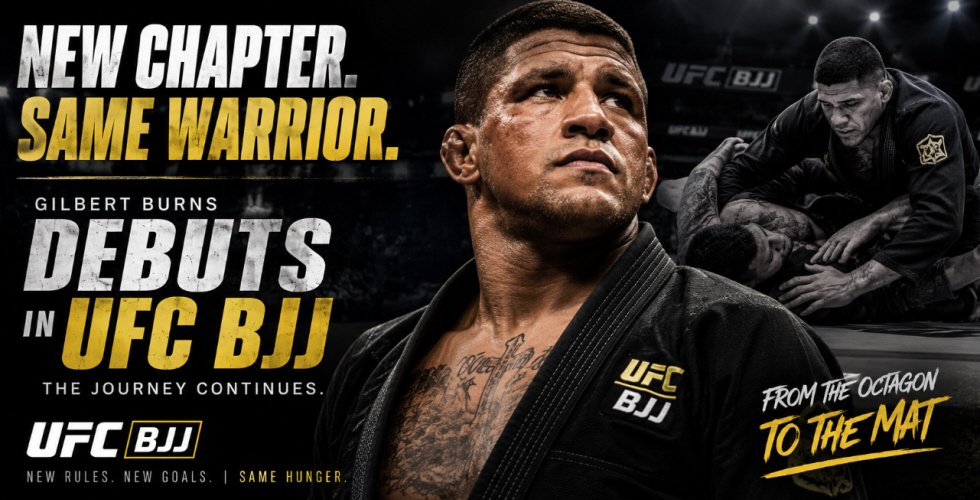 Gilbert Burns Makes UFC BJJ Debut After Leaving MMA