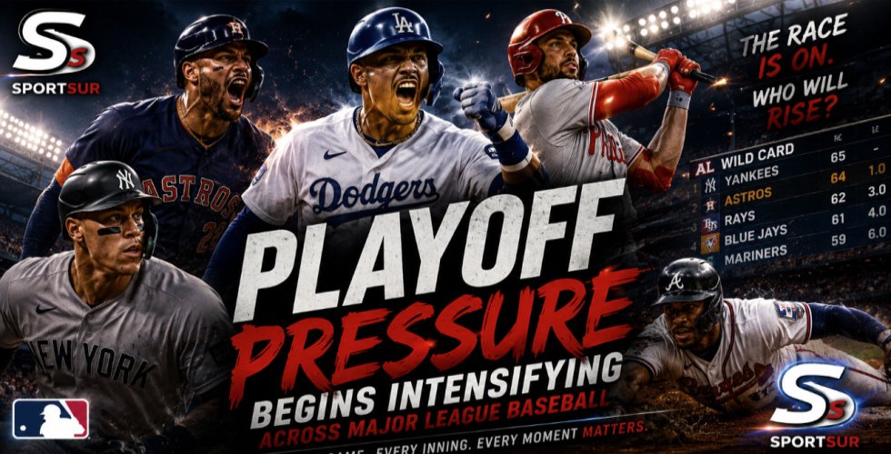 Playoff Pressure Begins Intensifying Across Major League Baseball