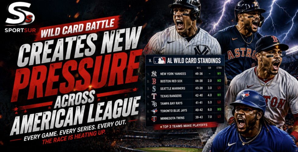 Wild Card Battle Creates New Pressure Across American League Teams