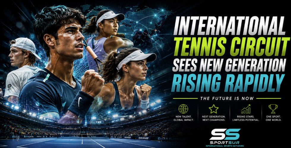 International Tennis Circuit Sees New Generation Rising Rapidly